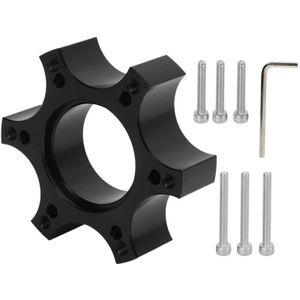 Kimiss Lenkrad-Schnellspannnabenadapter, Lenkradadapterplatte, 70-mm-Abstandshalter aus Aluminiumlegierung für Thrustmaster T300RS mit
