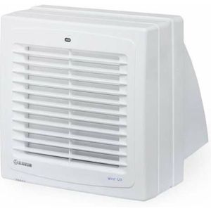 Fensterventilator Wind-K 125 h mit 185 m³/h Fördervolumen mit Timer Feuchtigkeitss. 8012457 - Blauberg