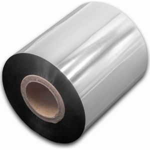 1x Thermotransfer-Band kompatibel mit Citizen CL-S6621, CL-S631 Drucker Etikettendrucker, Wischfest, 70 mm x 300 m, Wachs Harz Schwarz - Vhbw