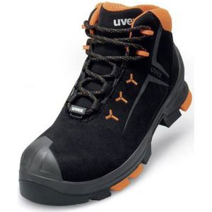 2 6509243 esd Sicherheitsstiefel S3 Schuhgröße (eu): 43 Schwarz, Orange 1 Paar - Uvex