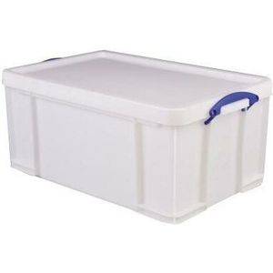 Aufbewahrungsbox 71 x 31 x 44 cm (b x h x t) din A4 64l Polypropylen weiß