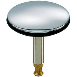 Ventilstopfen 43,8 mm Messing hartverchromt Verschlussstopfen Ablaufstopfen