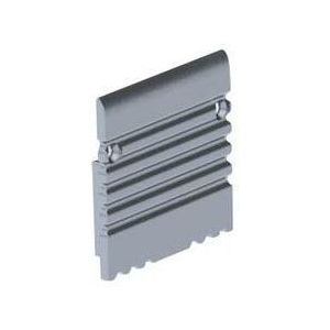 Velleman - alu-endkappe für led-profil (pla) - ohne kabelloch - silber