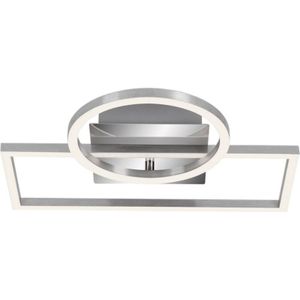 Briloner - led Deckenleuchte dimmbar Memoryfunktion drehbar Metall chrom-alu 19,6W