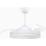 Deckenventilator 36 w (ø x h) 480 mm x 400 mm Weiß - Sygonix