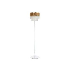Spring Lighting - Zeitgenössische Stehlampe aus Glas Gold, Kristall