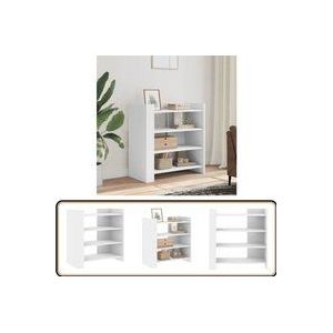 Vidaxl - Sideboard Weiß 73,5x35x75 cm Holzwerkstoff - Schreibtisch - Wohnzimmer Dekoration - Sideboard Weiß - Regal - Aufbewahrung