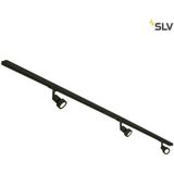 SLV - Set binÄr einphasige reine lampe led attack gu10 in aluminiumfarbe schwarz143190