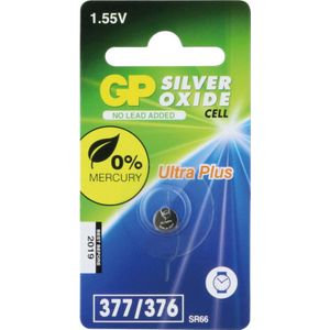 Knopfzelle SR626SW / 377, 25mAh, Silberoxid - GP