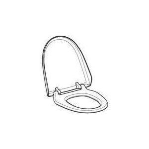 Sitz und Deckel zu dwc 8000 weiß 250034111 - Geberit
