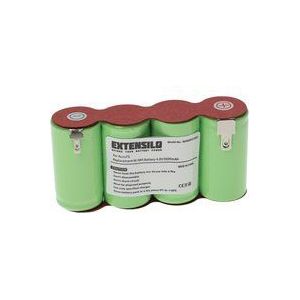 Extensilo - Akku kompatibel mit Gardena Accu75 (8818) Heckenschere Strauchschere Rasenschere Gartenschere (3600mAh, 4,8V, NiMH)