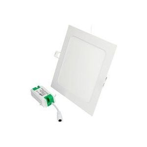 Jandei - Downlight LED 12W 4200k Square Emtra White Downlight Led