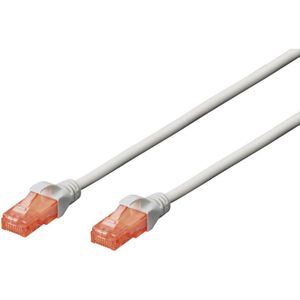 Digitus - DK-1617-020 RJ45 Netzwerkkabel, Patchkabel cat 6 u/utp 2.00 m Grau Halogenfrei 1 St.