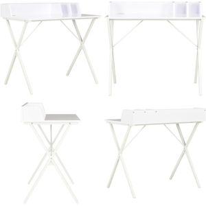 Vidaxl - Schreibtisch Weiß 80x50x84 cm - Schreibtisch - Weißer Schreibtisch - Bürostuhl - Home Office - Laptoptisch - Home & Living