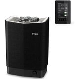 Tylö - Sense Elite 10 Saunaofen 10,5 kW finnischer Saunaofen mit WLAN-Steuerung Saunasteine