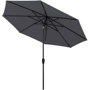 300 cm Sonnenschirm Marktschirm Gartenschirm Terrassenschirm Rund Sonnenschutz UV50+ - Sekey