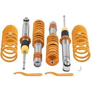 Gewindefahrwerk für BMW 5er E39 520i 525i Limousine 95-03 Federbeine StoßdämpferHhenverstellbares Gewindefahrwerk für BMW 5er E39 Limousine 95-03