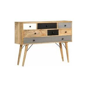 Vidaxl - Sideboard 110 x 30 x 82 cm Massivholz Mango