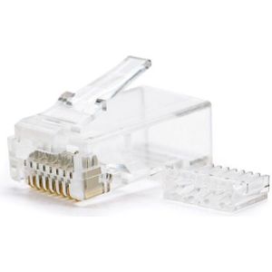 Nano Cable - Nanokabel 10.21.0201-50 RJ-45 Stecker Transparent
