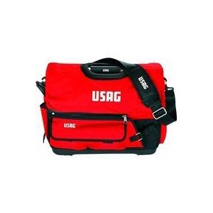 U00070002 - 007 v - profi-werkzeugtasche - schultertasche (unbestückt) Wasserfester, verstärkter Boden - Usag