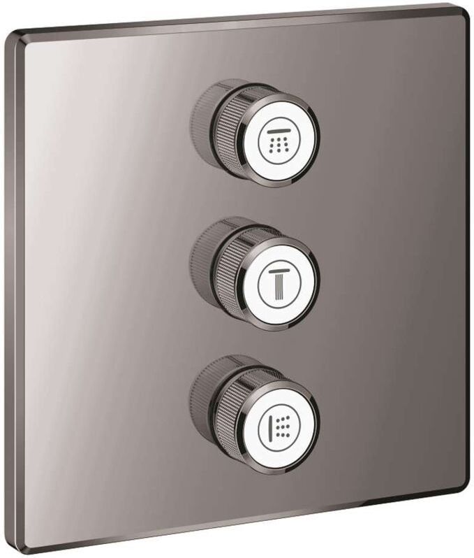 Grohe - Grohtherm SmartControl - Unterputzventil für 3 Verbraucher, Hard Graphite 29127A00