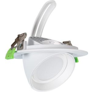 Efectoled - led Downlight Einbaustrahler Schwenkbar Rund 24W osram 120 lm/W Weiss No Flicker No Flicker 4000K Neutralweiß