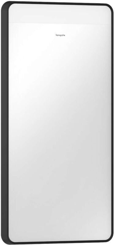 Xarita Lite q - Spiegel mit LED-Beleuchtung, 70x36 cm, mattschwarz 54955670 - Hansgrohe
