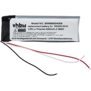 Vhbw - 1x Akku Ersatz für Bose 792200-0010 für Wireless Headset Kopfhörer (630 mAh, 3,8 v, Li-Ion)