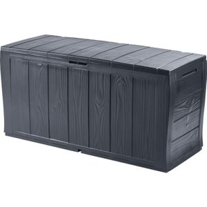 Keter - Sherwood Aufbewahrungsbox - 270L - 117x45x58cm - Anthrazit