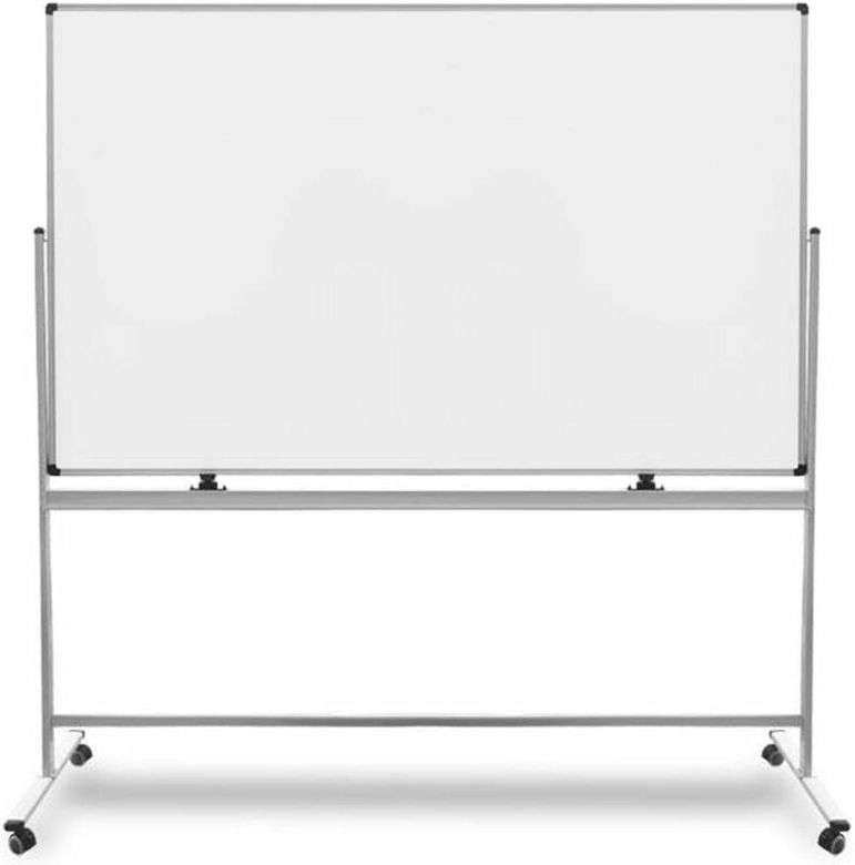 Whiteboard Stanford PRO Emailliert Mobil & drehbar 120 x 220 cm