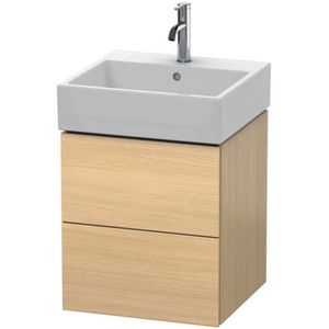 Duravit L-Cube Waschtischunterbau wandhängend, 2 Schubkästen,