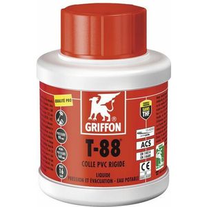 T-88 colle pvc liquide spéciale eau potable 250ml Griffon france : 6302439