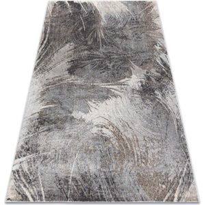 Teppich fusion 9617 dunkelgrau / braun - Abstraktion, modern, abstrakt brown 120x170 cm