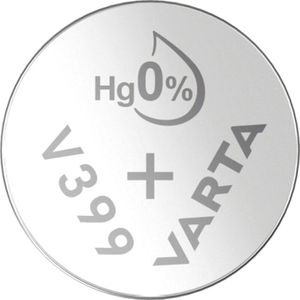 Varta - Knopfzelle 399 1.55 v 1 St. 42 mAh Silberoxid silver Coin V399/SR57 NaBli 1