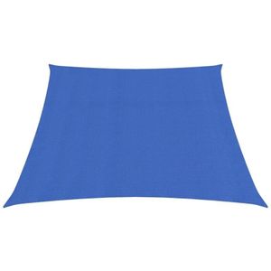 Sonnensegel 160 g/m² Blau 3/4x2 m hdpe Vidaxl