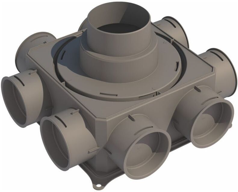 Wolf - Luftverteiler Flach mini 8-75 für cwl