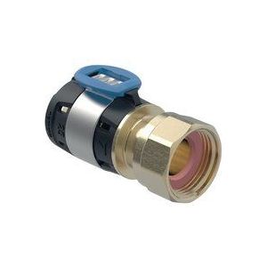 FlowFit Übergang 620634001 dn 32, ø 40 mm, g 1 1/2, 8 cm, mit Überwurfmutter - Geberit