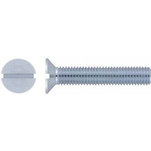 Caja 500 tornillo zincado M4x20mm din 963
