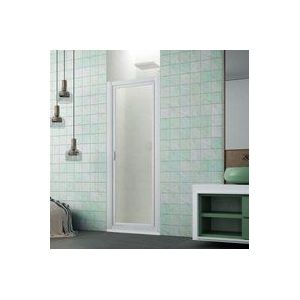 Weiss Acryl ausdehnbare duschtür 95 cm h 190 mod. Sigma