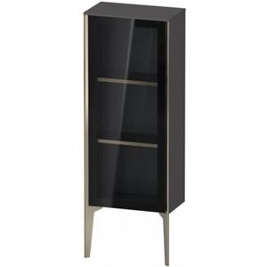 XViu XV1360 Halbhochschrank mit Glastür stehend, Anschlag - Duravit