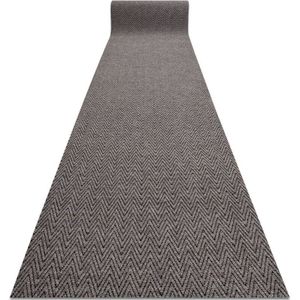 Läufer- Türmatte rutschfest 100 cm MAGNUS 1951 Zickzack Draußen, Drinnen beige beige 100x470 cm