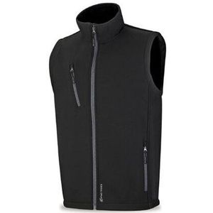 Brand Arbeitsschutzweste 'Lytir' Größe xl aus Softshell-Polyester-, Elasthan- und Polyurethan-Gewebe in Schwarz
