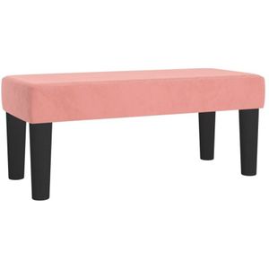 Vidaxl - Sitzbank Rosa 70x30x30 cm Samt