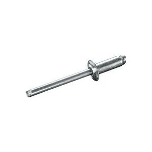 250 x Blindnieten Stahl (ø x l) 4,8 x 25,0 mm mit Flachkopf ISO15979 - Flachkopf Nieten - Popnieten - standard - Goebel