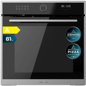 Airfryer Edge de 81L de Fassungsvermögen, 11 Funktionen con Airfryer Master, Pizza Master, Steam Asisst, Steam EasyClean, 3D cooking, Klasse a.