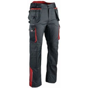 Stretchhose Facom Ultimate Flatterhafte Taschen Schwarz/Grau/Rot Größe 54 - FXWW1020E-54