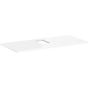 Xelu q Konsole mit Ausschnitt mittig, 1180x550, für - Hansgrohe