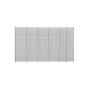 Cuisio Besteckeinsatz - Besteckkasten für Tandembox473x820x55mm weiß - Ninka