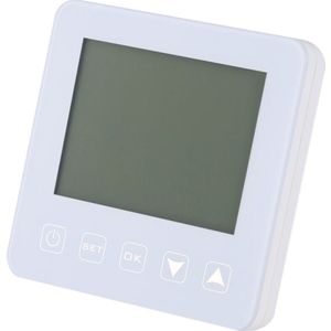 Ej.life - Programmierbarer Thermostat, 16 a LCD-Display Digital Thermostat für elektrische Heizung Raumthermostat