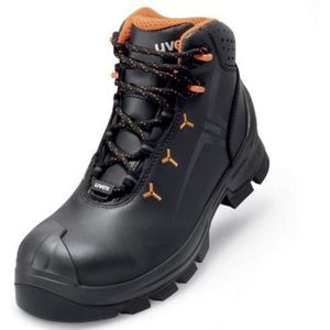 Uvex - 2 macsole® 6523244 esd Sicherheitsstiefel S3 Schuhgröße (eu): 44 Schwarz, Orange 1 Paar